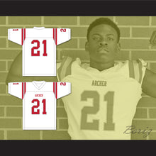 Load image into Gallery viewer, Andrew Booth Jr 21 Archer High School Tigers White Football Jersey 1