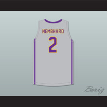 Load image into Gallery viewer, Andrew Nembhard 2 Montverde Academy Eagles Gray Basketball Jersey 2