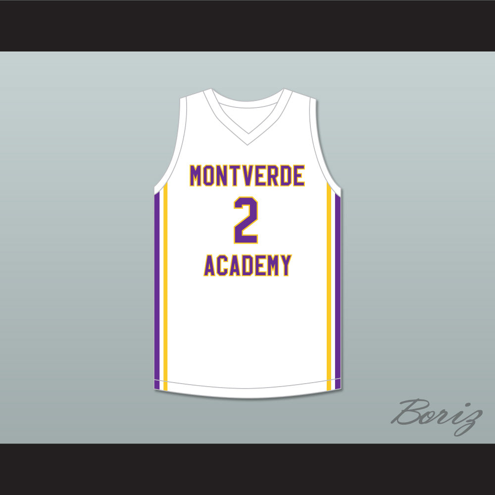 Andrew Nembhard 2 Montverde Academy Eagles White Basketball Jersey 1