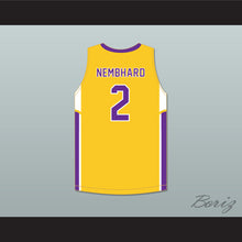 Load image into Gallery viewer, Andrew Nembhard 2 Montverde Academy Eagles Yellow Basketball Jersey 2