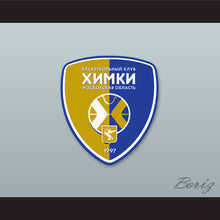 Load image into Gallery viewer, Andrey Zubkov 20 BC Khimki Moscow Russia Yellow Basketball Jersey