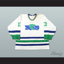 Load image into Gallery viewer, Andy Bezeau 13 Moncton Turbines Hockey Jersey