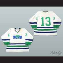 Load image into Gallery viewer, Andy Bezeau 13 Moncton Turbines Hockey Jersey