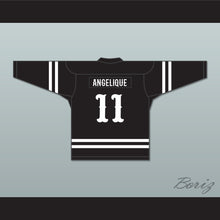 Load image into Gallery viewer, Angelique 11 Cenobites Black Hockey Jersey Hellraiser Series