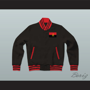 Angola Varsity Letterman Jacket-Style Sweatshirt