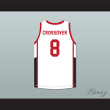 Load image into Gallery viewer, Crossover 8 Ankle Breakers White Basketball Jersey