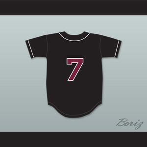 Anthony Rizzo 7 Stoneman Douglas High School Eagles Black Baseball Jersey 1