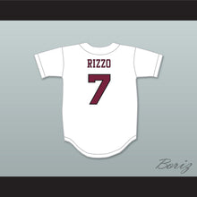 Load image into Gallery viewer, Anthony Rizzo 7 Stoneman Douglas High School Eagles White Baseball Jersey 2