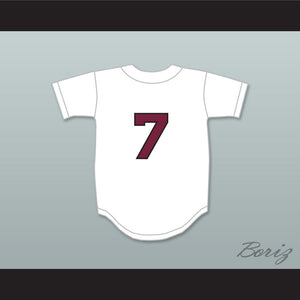 Anthony Rizzo 7 Stoneman Douglas High School Eagles White Baseball Jersey 1