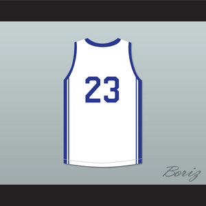Anthony Davis 23 Perspectives Charter School White Basketball Jersey