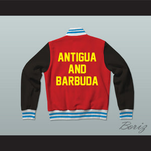 Antigua and Barbuda Varsity Letterman Jacket-Style Sweatshirt