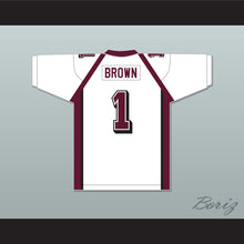 Load image into Gallery viewer, Antonio Brown 1 Miami Norland Senior High School White Football Jersey