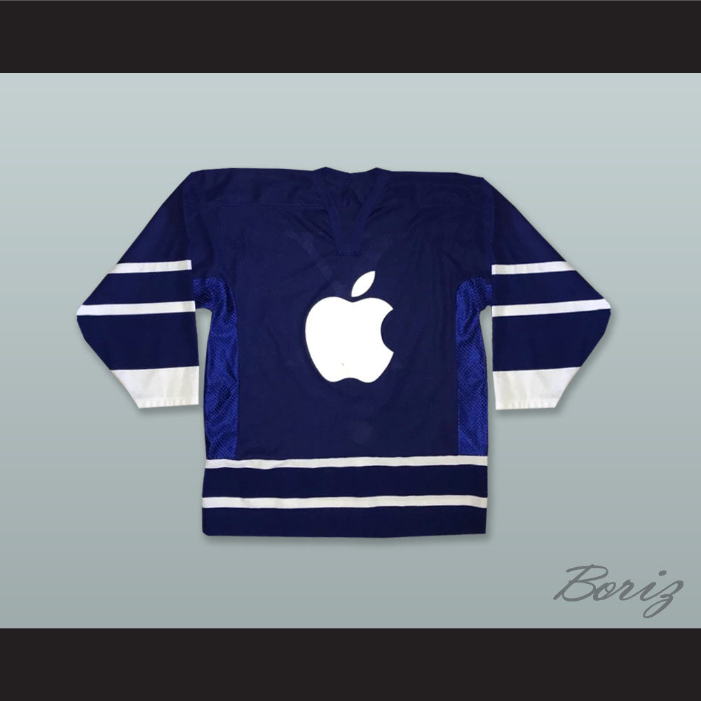 Apple OS X Navy Blue Hockey Jersey