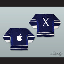 Load image into Gallery viewer, Apple OS X Navy Blue Hockey Jersey