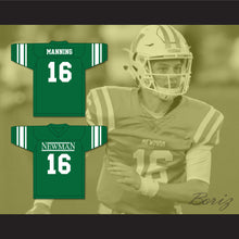 Load image into Gallery viewer, Arch Manning 16 Isidore Newman High School Dark Green Football Jersey Version 4