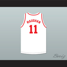 Load image into Gallery viewer, Ariel Maughan 11 St. Louis Bombers White Basketball Jersey