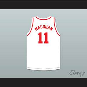 Ariel Maughan 11 St. Louis Bombers White Basketball Jersey