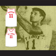 Load image into Gallery viewer, Ariel Maughan 11 St. Louis Bombers White Basketball Jersey