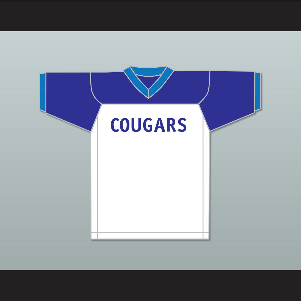 Bobby Hill 82 Arlen Cougars Middle School Home Football Jersey