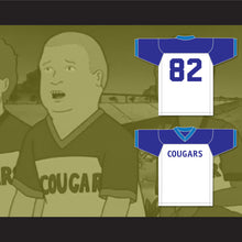 Load image into Gallery viewer, Bobby Hill 82 Arlen Cougars Middle School Home Football Jersey