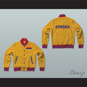 Armenia Varsity Letterman Jacket-Style Sweatshirt
