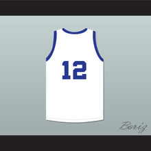 Load image into Gallery viewer, Arnie Risen 12 Indianapolis Kautskys White Basketball Jersey