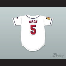 Load image into Gallery viewer, Arnold Nixon 5 Pioneers Home Baseball Jersey Hardball Sitcom
