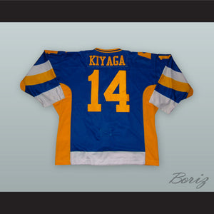 Arthur Kiyaga 14 Richmond Renegades Blue Hockey Jersey