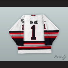 Load image into Gallery viewer, Arturs Irbe 1 Kansas City Blades White Hockey Jersey