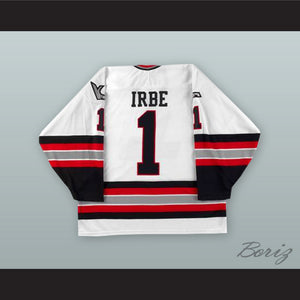 Arturs Irbe 1 Kansas City Blades White Hockey Jersey