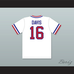 Crash Davis 16 Tourists Baseball Jersey Bull Durham