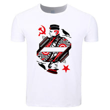Load image into Gallery viewer, Asian Size Men And Women Print Vladimir Putin Russia President Putin CCCP T-shirt O-Neck Short Sleeves Summer Tshirt HCP4435