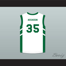 Load image into Gallery viewer, Jerry &#39;Assassin&#39; Dupree 35 White Basketball Jersey Dennis Rodman&#39;s Big Bang in PyongYang