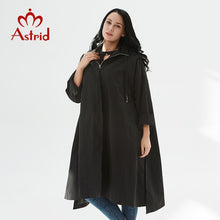 Load image into Gallery viewer, Astrid trench coat Women Hooded Plus Size high quality Windbreaker fashion Gothic Long Loose Suitable for everyone coat 2019 B02