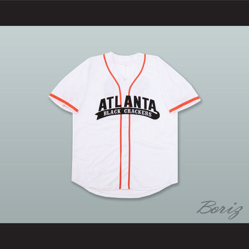 Atlanta Black Crackers 10 White Baseball Jersey