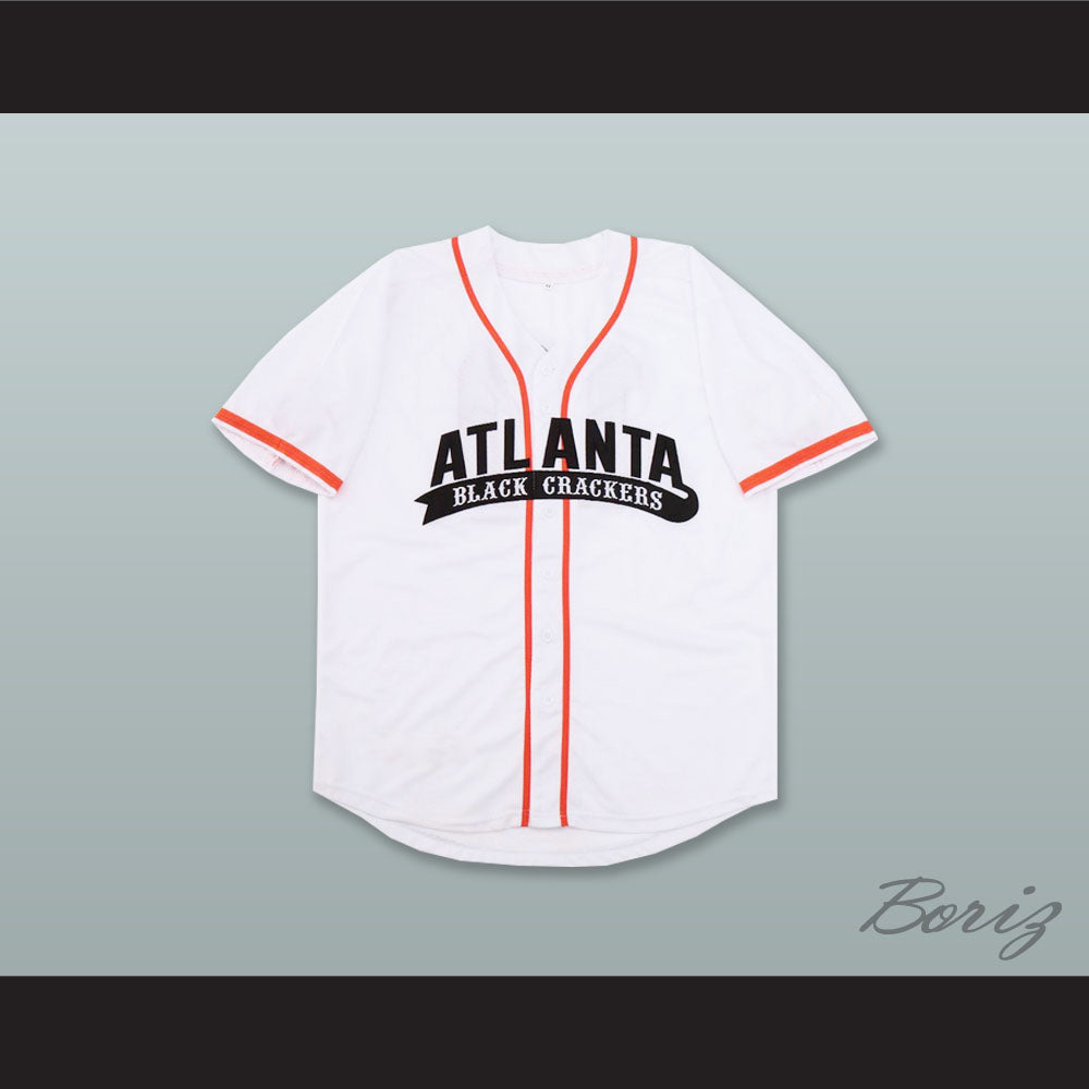 Atlanta Black Crackers 10 White Baseball Jersey