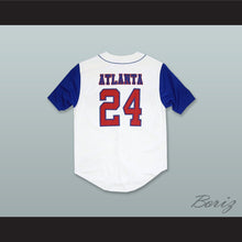 Load image into Gallery viewer, Atlanta Black Crackers 24 White Baseball Jersey