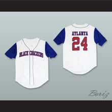 Load image into Gallery viewer, Atlanta Black Crackers 24 White Baseball Jersey