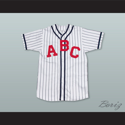 Atlanta Black Crackers 2 Negro League White Pinstriped Baseball Jersey