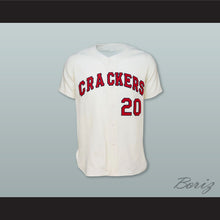 Load image into Gallery viewer, Atlanta Crackers 20 White Button Down Baseball Jersey
