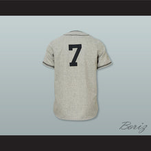 Load image into Gallery viewer, Atlanta Crackers 7 Gray Button Down Baseball Jersey