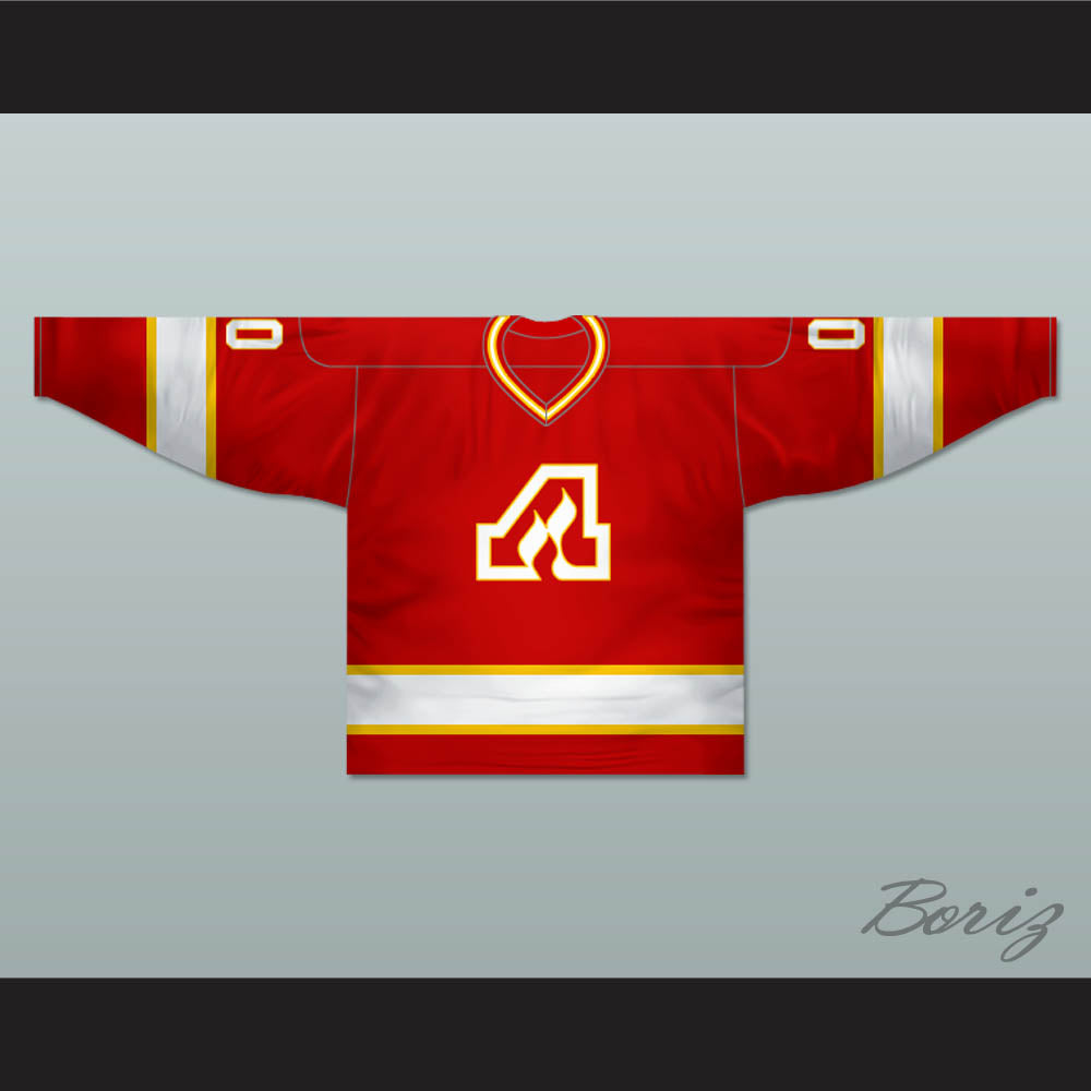 1972-73 Atlanta Flames Red Hockey Jersey