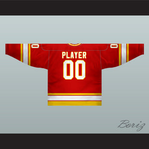 1973-80 Atlanta Flames Red Hockey Jersey