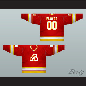 1973-80 Atlanta Flames Red Hockey Jersey