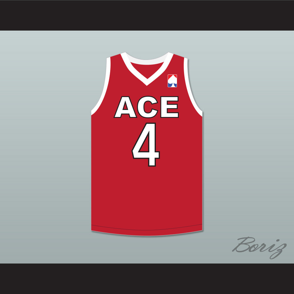Austin 4 ACE Family Charity Red Basketball Jersey