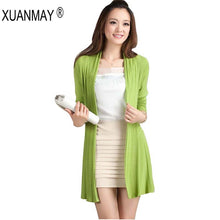 Load image into Gallery viewer, Autumn fashion women Cardigan sweater 2019 new style Casual knitted Cardigan Free Shipping Black Cardigan Sweater Women