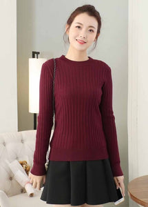 Autumn plus Thick Velvet Sweater Bottoming shirt Velvet lining warm Pullover Lined sweater Female Casual Black Thick sweater