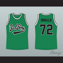 Load image into Gallery viewer, Notorious B.I.G. Biggie Smalls 72 Bad Boy Green Basketball Jersey