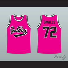 Load image into Gallery viewer, Notorious B.I.G. Biggie Smalls 72 Bad Boy Pink Basketball Jersey