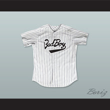 Load image into Gallery viewer, Biggie Smalls 10 Bad Boy Pinstriped Baseball Jersey
